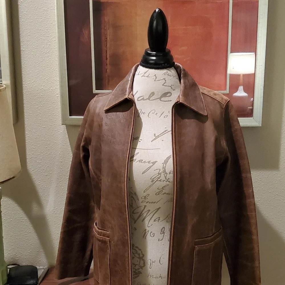 The Territory Ahead Leather Jacket - Picture 4 of 7